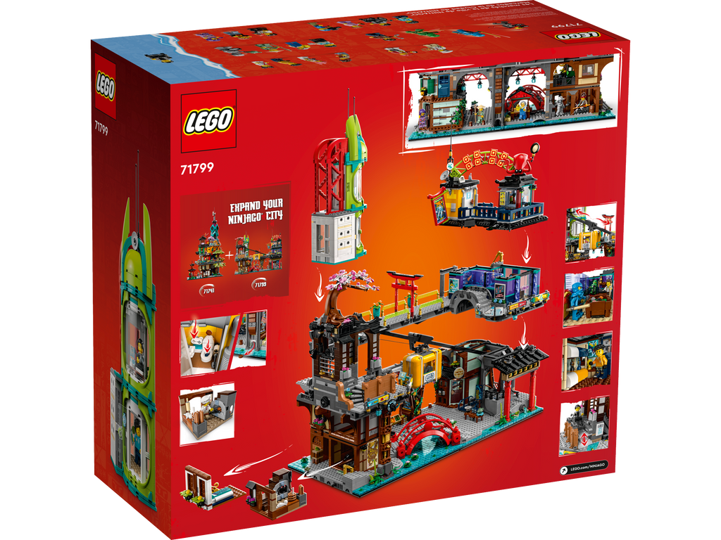 NINJAGO® City Markets product image 2, provided for visual reference and product detail review