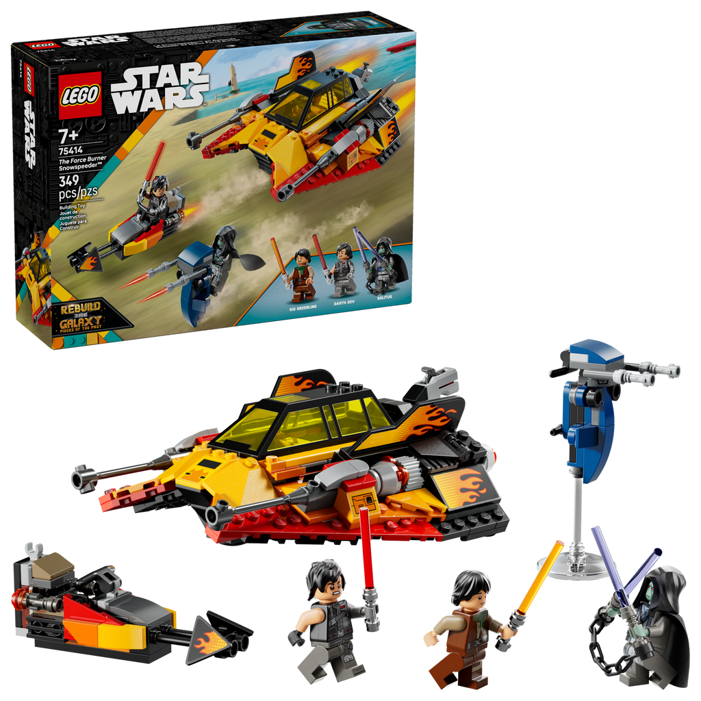 75414 The Force Burner Snowspeeder product image 2, provided for visual reference and product detail review
