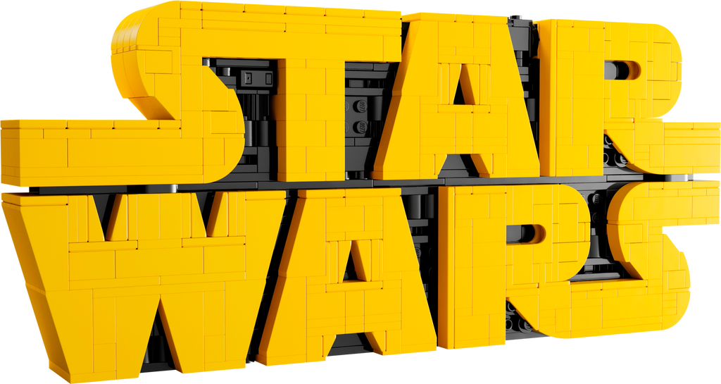 75407 Brick-Built Star Wars™ Logo product image 2, provided for visual reference and product detail review