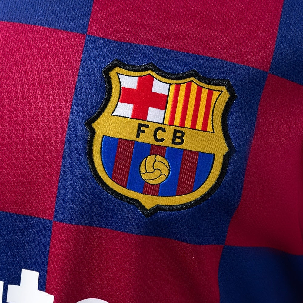 Barcelona Jersey 2019-20 Home Retro Football Kit product image 5