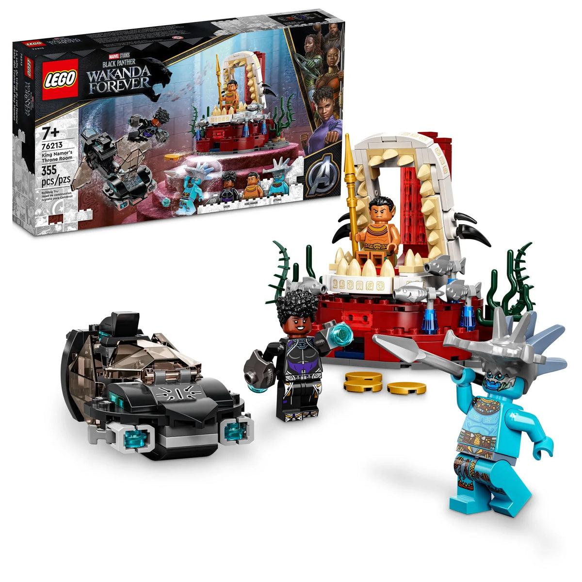 76213 King Namor’s Throne Room product image 1, provided for visual reference and product detail review
