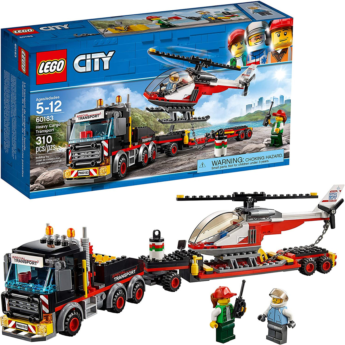 60183 Heavy Cargo Transport (Retired) (New Sealed) product image 1, provided for visual reference and product detail review