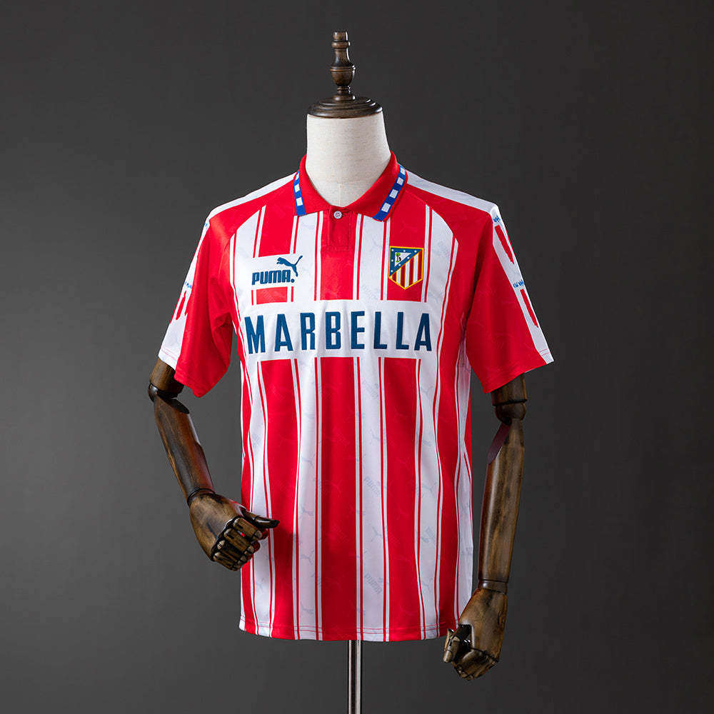 Atletico Madrid Jersey 1994-95 Home Retro Football Kit product image 1