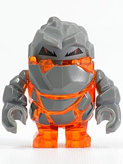 PM002 Rock Monster - Firox (Trans-Orange) product image 1, provided for visual reference and product detail review