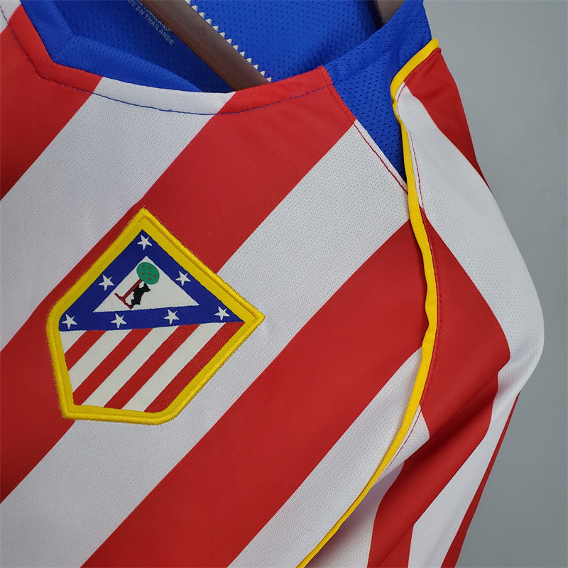 Atletico Madrid Jersey Home kit 2004/05 Retro Football Team product image 3