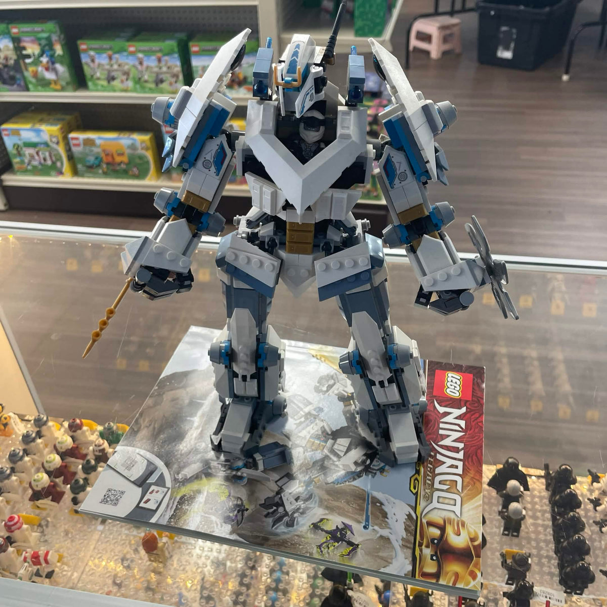 71738 LEGO Ninjago: Zane's Titan Mech Battle (Previously Owned) (Retired) product image 1, provided for visual reference and