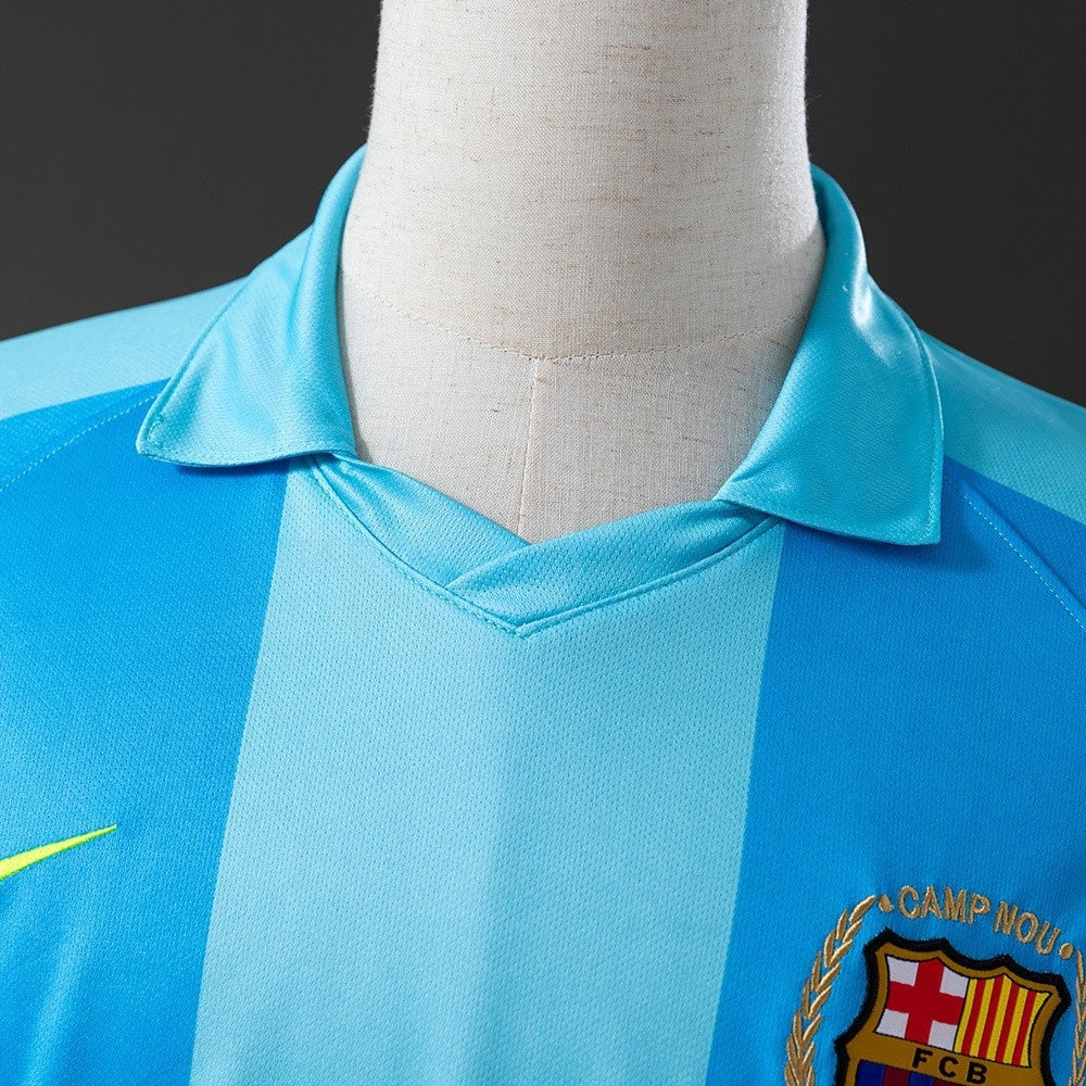 Barcelona Jersey 2007/08 Away Retro Football Kit product image 8
