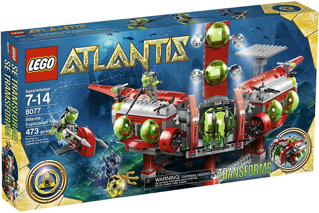 8077 Atlantis Exploration HQ (Certified Complete) (Retired) product image 2, provided for visual reference and product