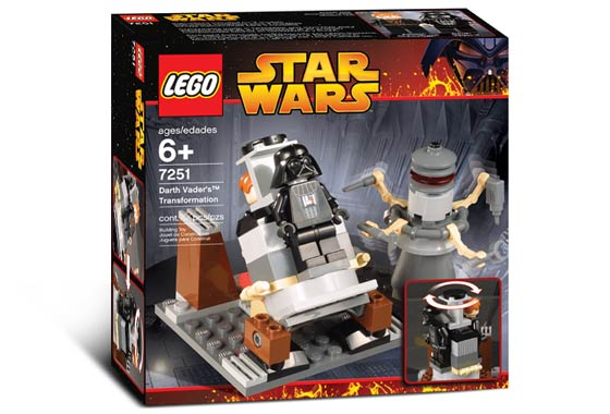 7251 Darth Vader Transformation (Retired) (Certified Complete) product image 1, provided for visual reference and product