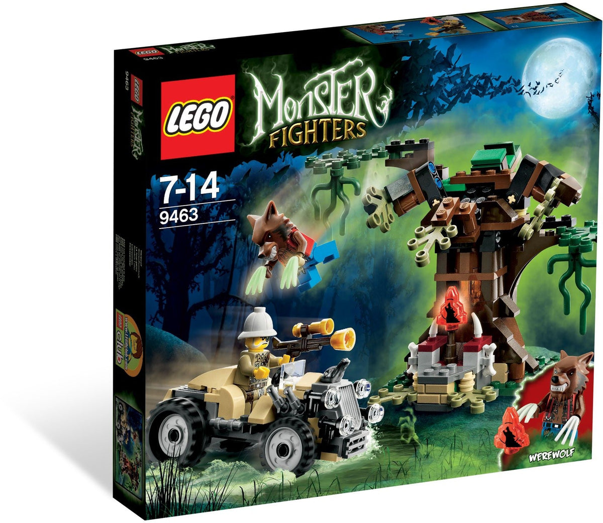 9463 The Werewolf (Retired) (New Sealed) product image 1, provided for visual reference and product detail review