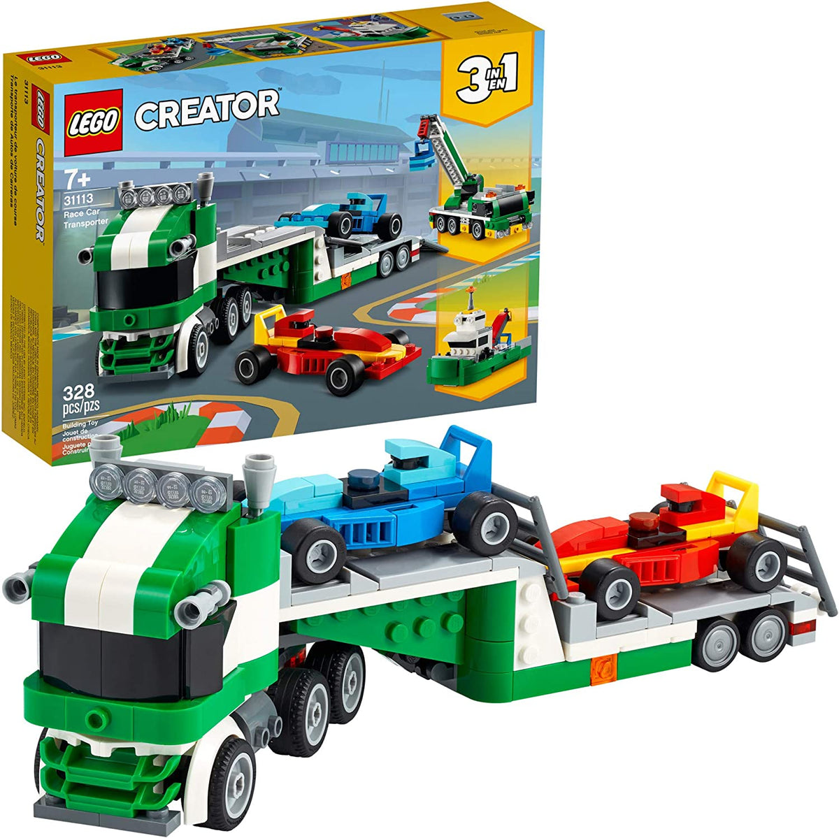 31113 Race Car Transporter product image 1, provided for visual reference and product detail review