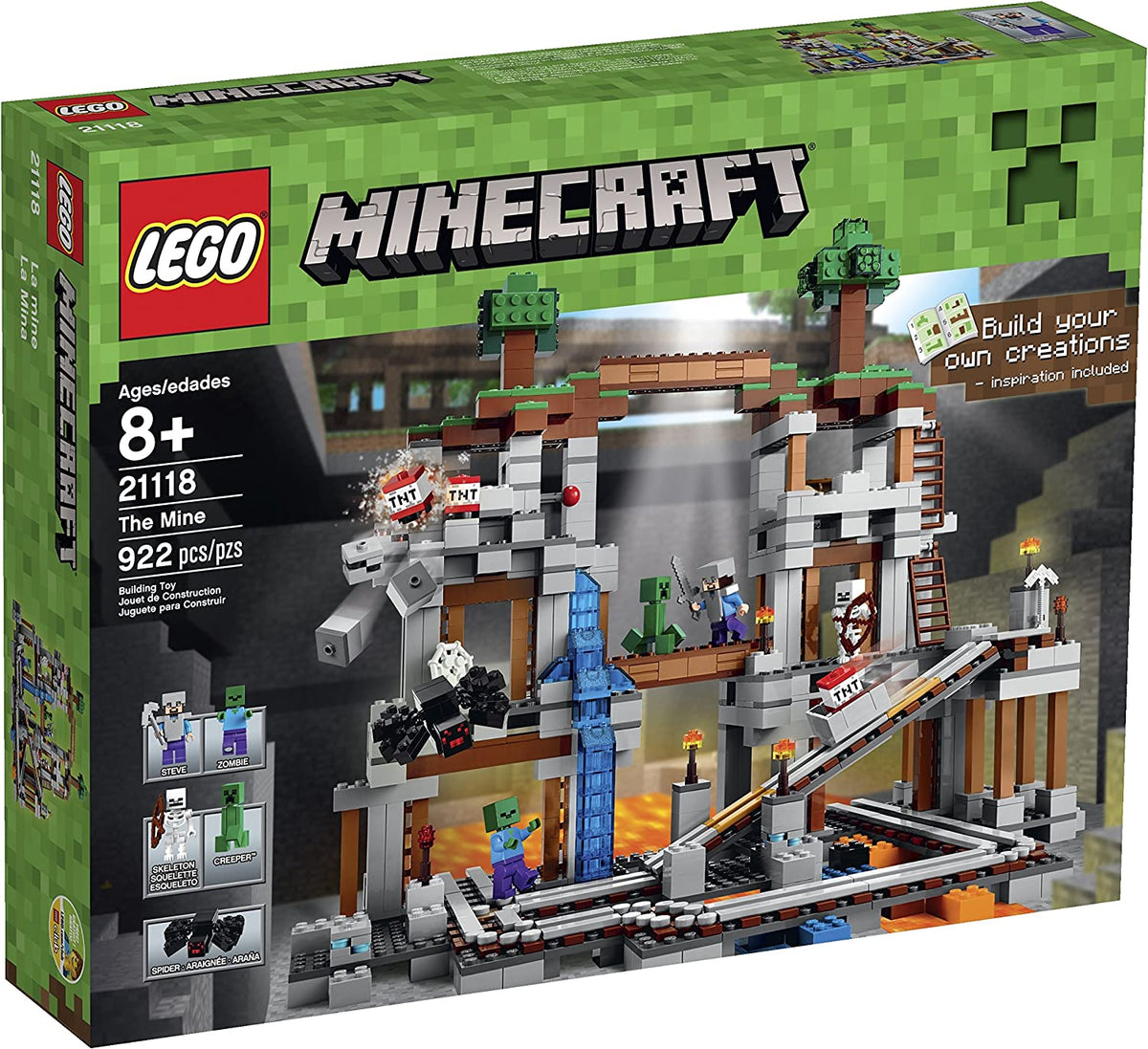 21118 Minecraft The Mine (Retired) (New Sealed) product image 1, provided for visual reference and product detail review