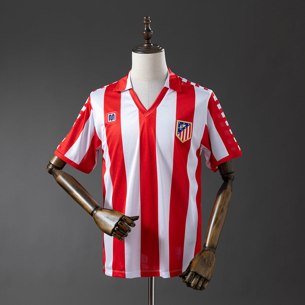 Atletico Madrid Jersey 1982-83 Home Retro Football Kit product image 1