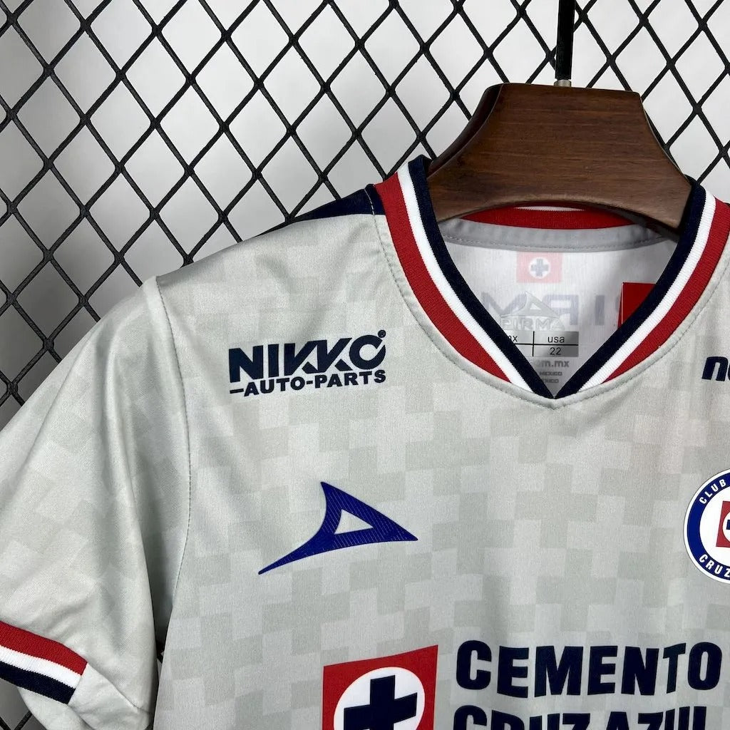 Kids Cruz Azul Jersey 25/26 Away Football Kit Soccer product image 4