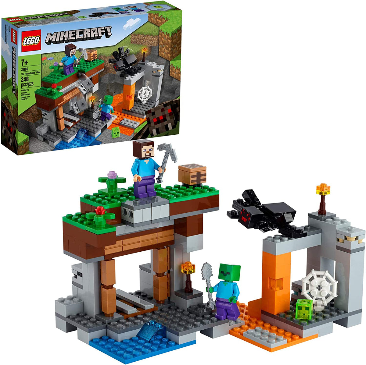 21166 The Abandoned Mine (Retired) (New Sealed) product image 1, provided for visual reference and product detail review