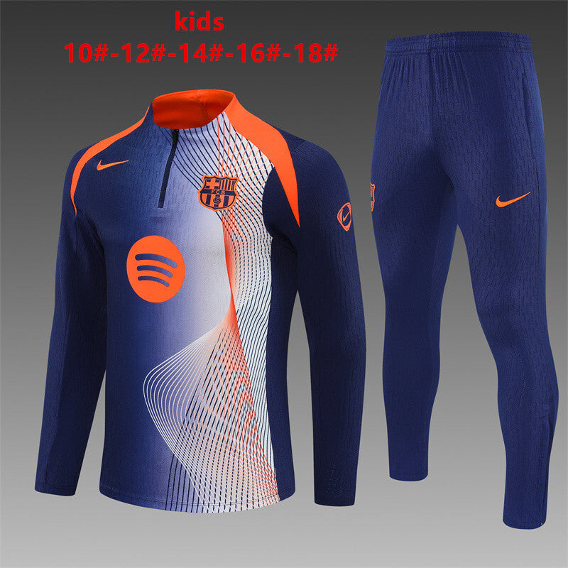 Kids Barcelona Training Tracksuits 25/26 Football Kit product image 1