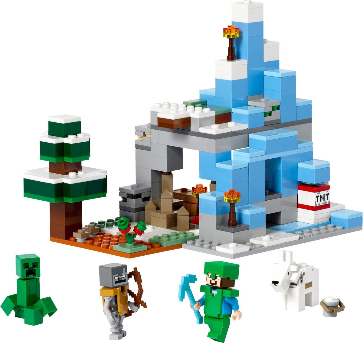 21243 LEGO Minecraft: The Frozen Peaks product image 3, provided for visual reference and product detail review