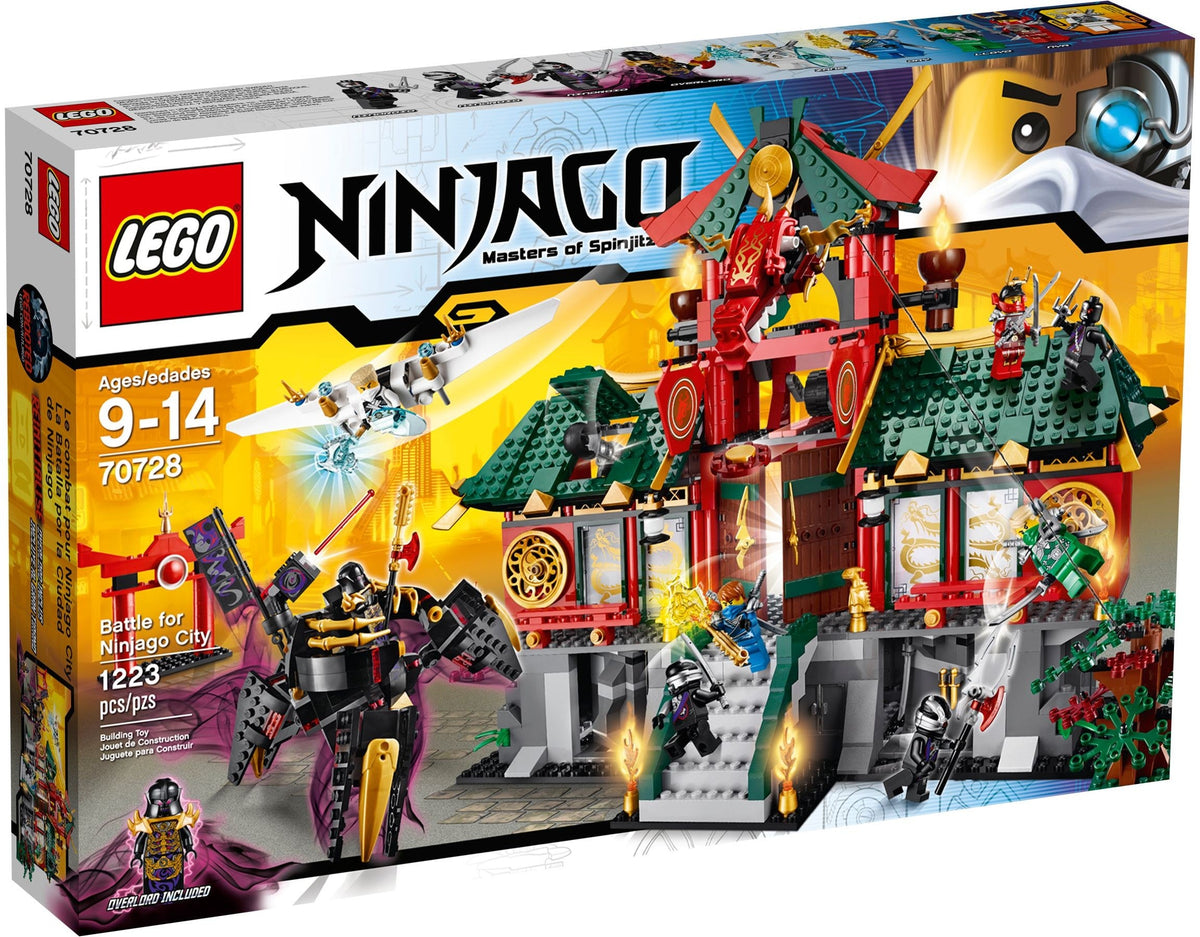 70728 Battle for Ninjago City (Retired) (New Sealed) product image 1, provided for visual reference and product detail review