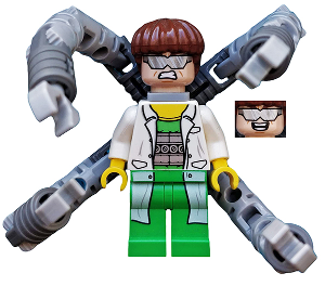 SH110 Dr. Octopus - White Lab Coat product image 1, provided for visual reference and product detail review