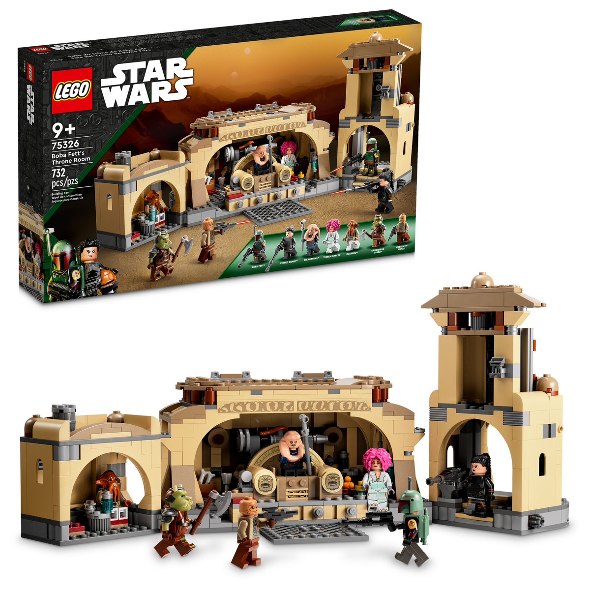75326 Boba Fett's Throne Room (Retired) (New Sealed) product image 1, provided for visual reference and product detail review