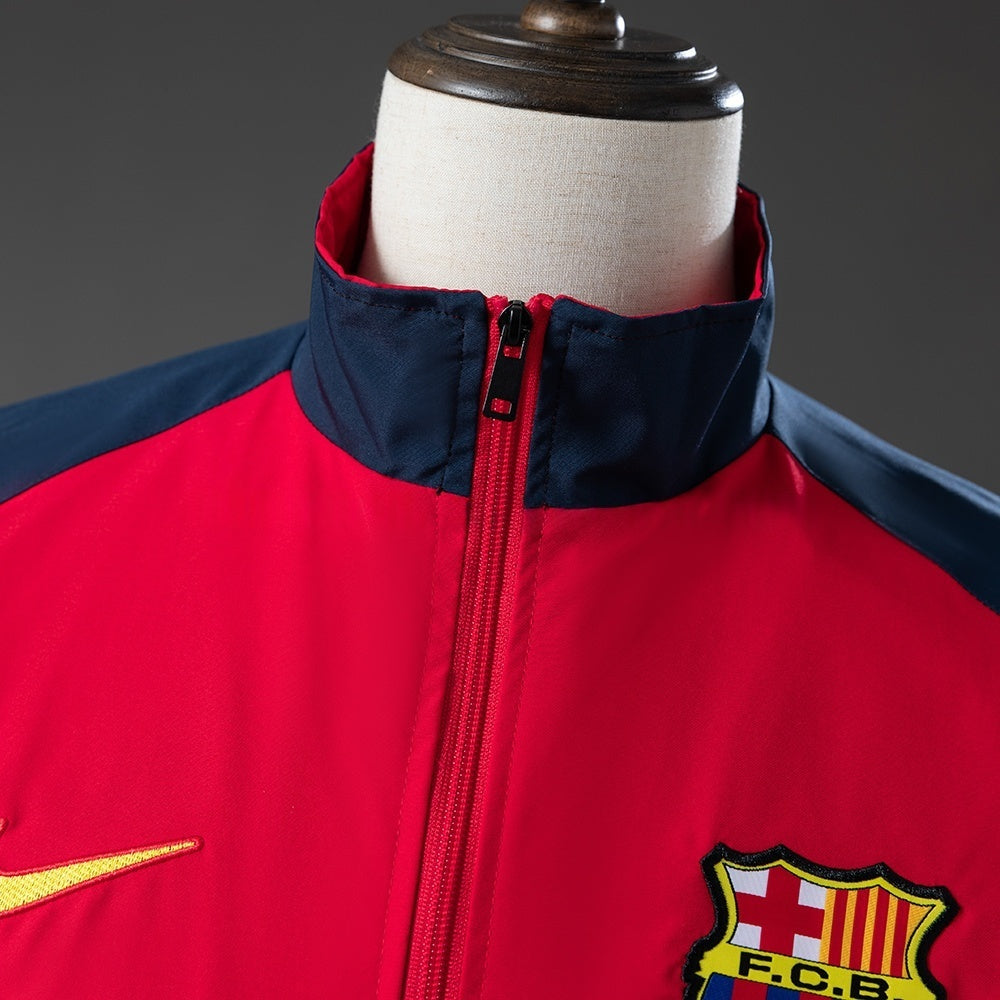 Barcelona Windbreaker 1998-00 Football Soccer Jacket product image 9
