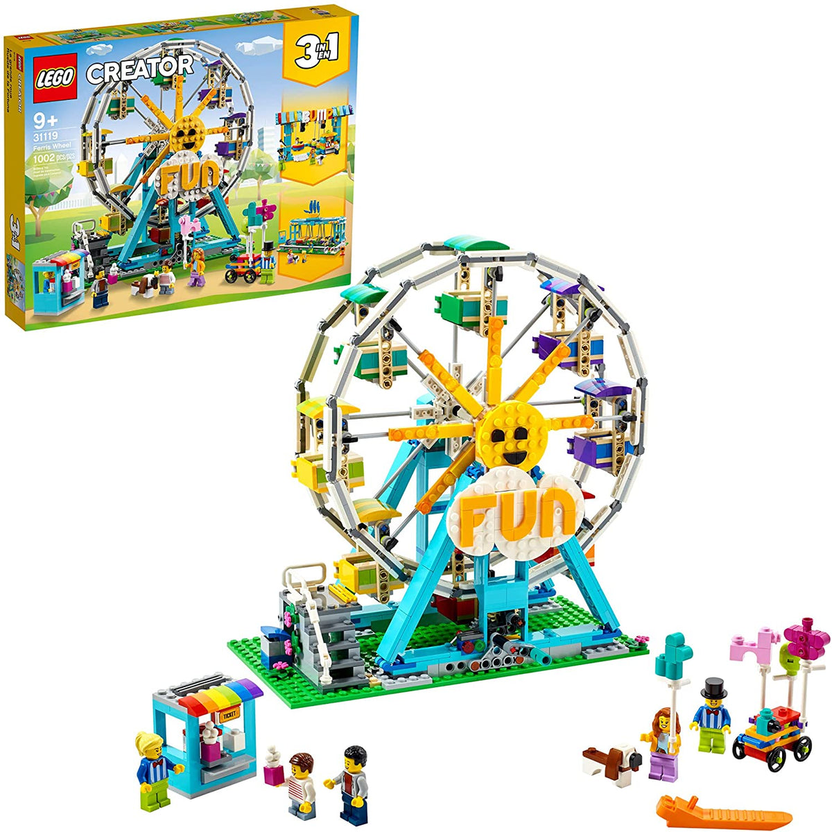 31119 Ferris Wheel (Retired) (New Sealed) product image 1, provided for visual reference and product detail review