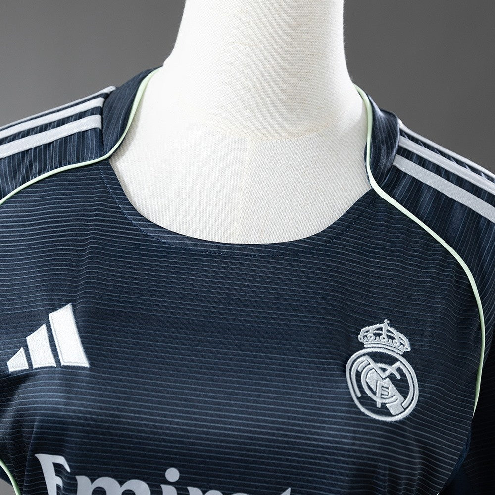 Women Real Madrid Jersey 25/26 Away Football Kit Soccer product image 7