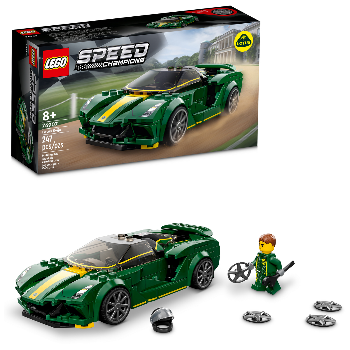 76907 Lotus Evija (Retired) (New Sealed) product image 1, provided for visual reference and product detail review