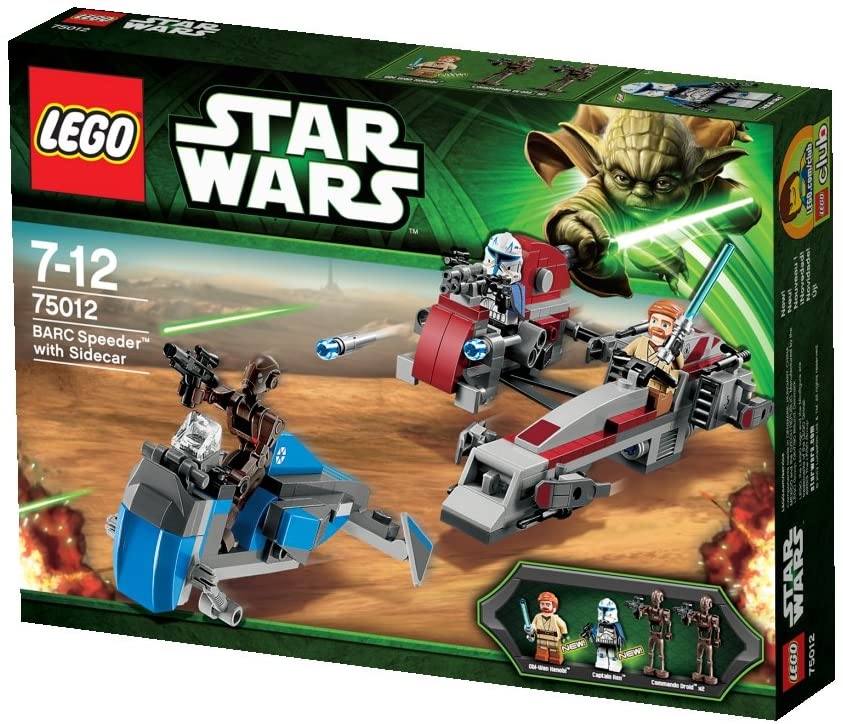 75012 BARC Speeder with Sidecar (Retired) product image 1, provided for visual reference and product detail review
