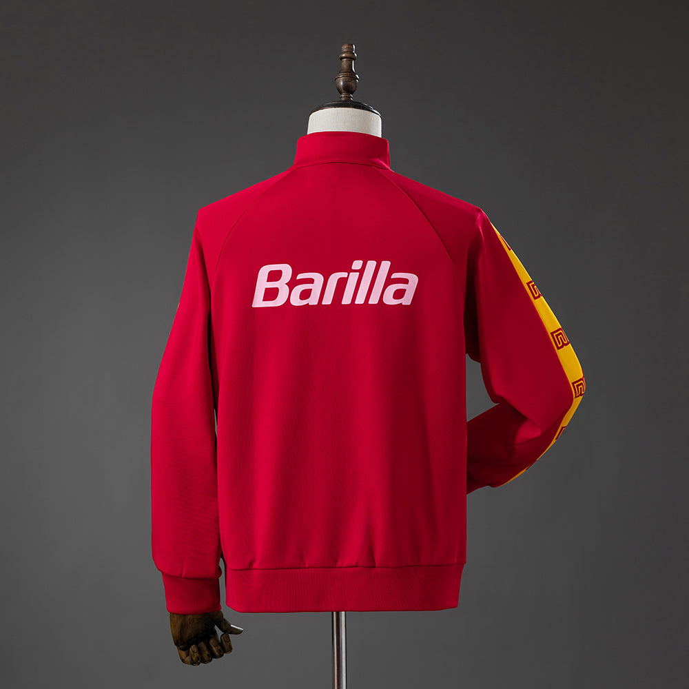 AS Roma Windbreaker 1988-1989 Red Football Soccer Jacket product image 2