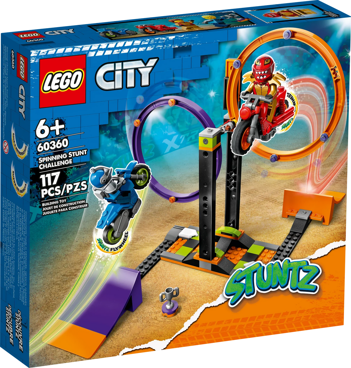 60360 Spinning Stunt Challenge product image 1, provided for visual reference and product detail review