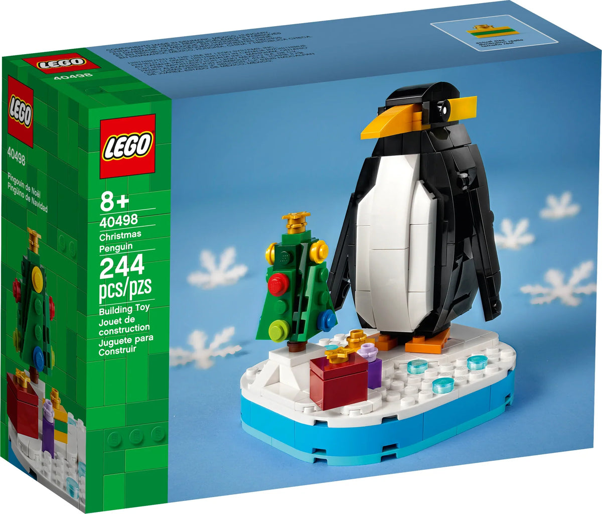 40498 Christmas Penguin (Retired) (New Sealed) product image 1, provided for visual reference and product detail review