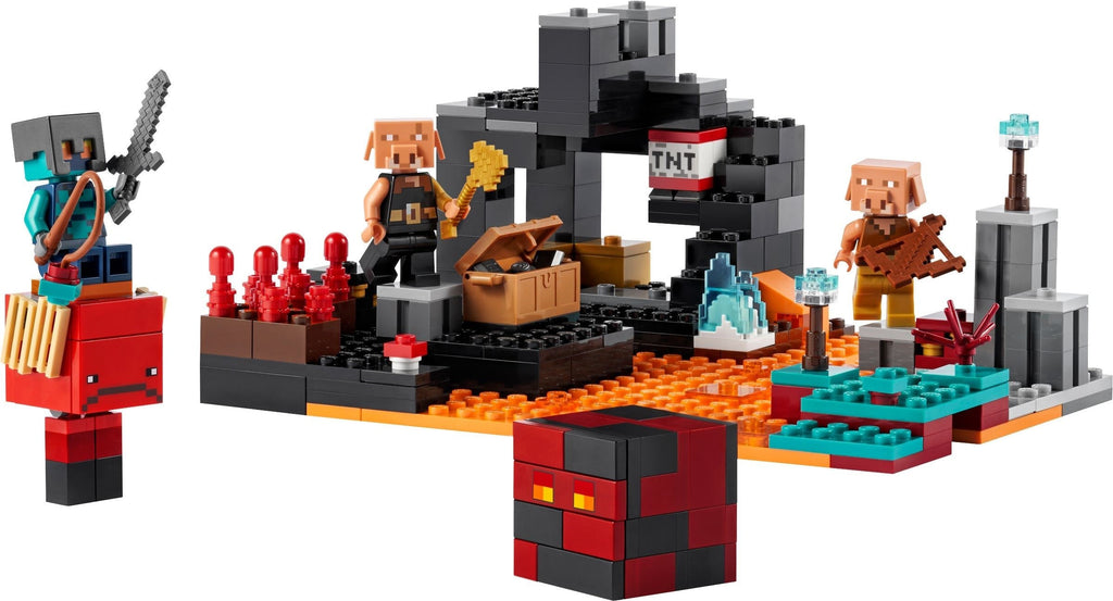 21185 LEGO Minecraft: The Nether Bastion (Retired) (New Sealed) product image 2, provided for visual reference and product