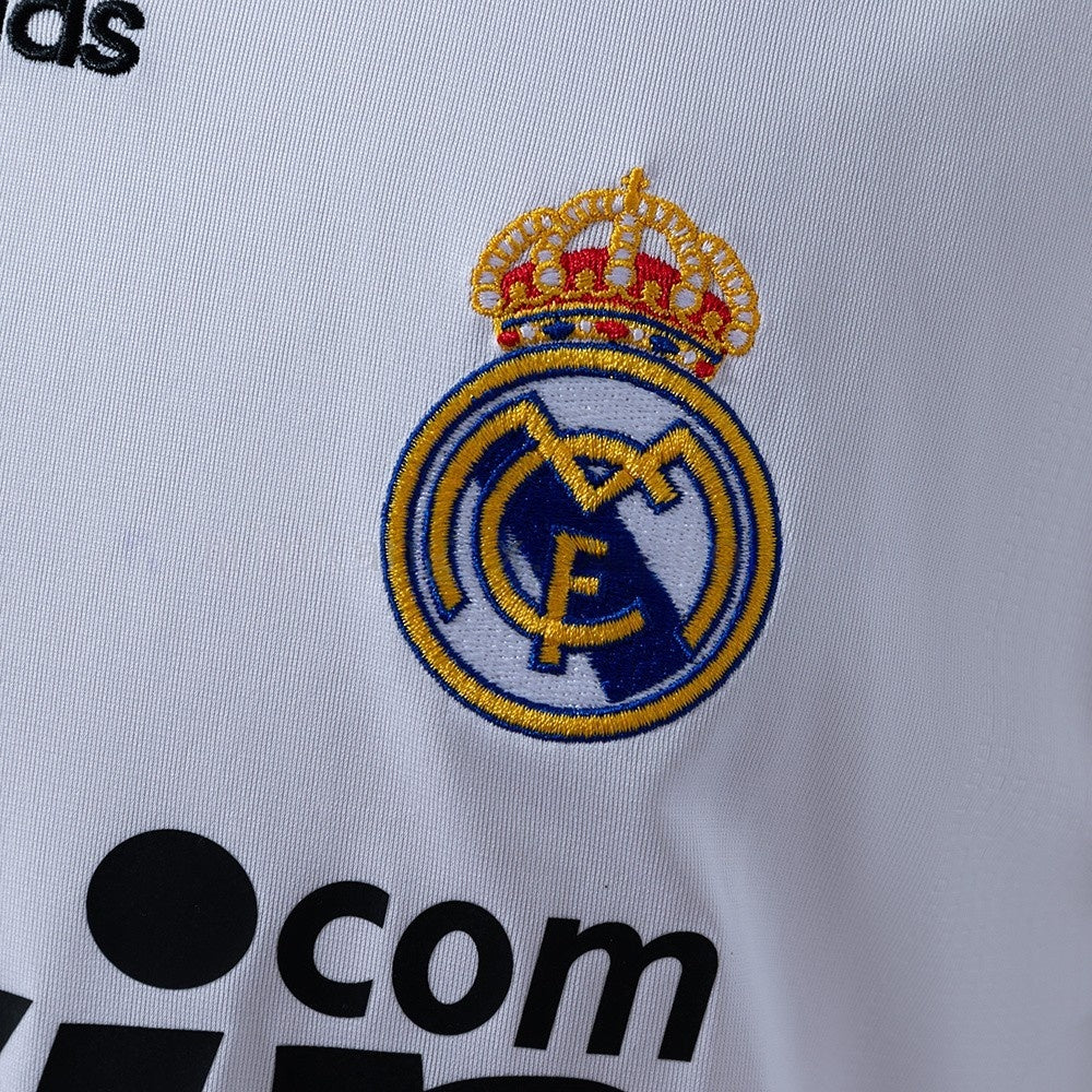 Real Madrid Jersey 2009/10 Home Retro Football Kit product image 6
