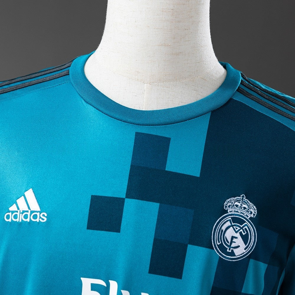 Real Madrid Jersey 2017/18 Third Retro Football Kit Long product image 7
