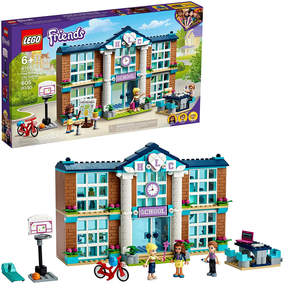 41682 Friends Heartlake City School (Retired) (New Sealed) product image 1, provided for visual reference and product detail