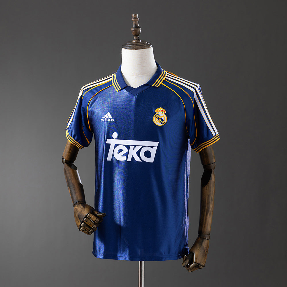 Real Madrid Jersey 1998-00 Third Retro Football Kit product image 1