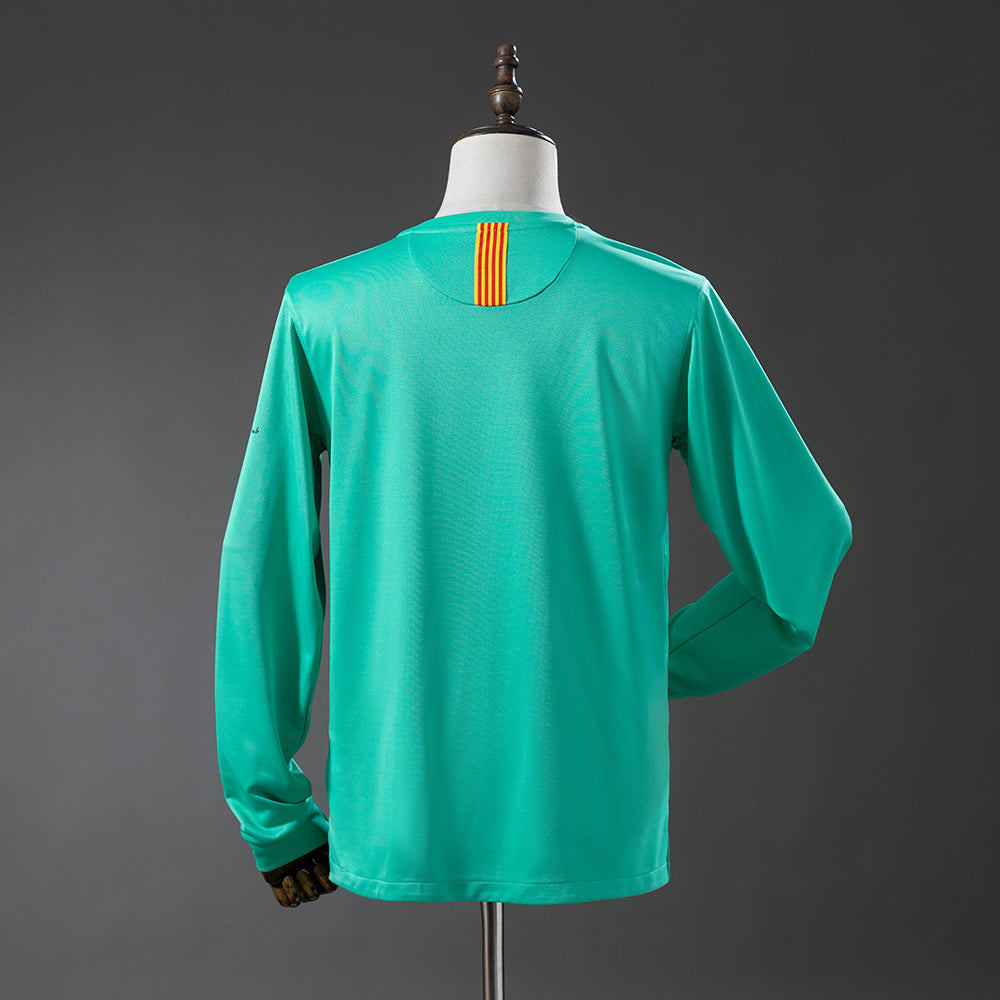 Barcelona Jersey 2010-11 Away Retro Football Kit Long product image 2