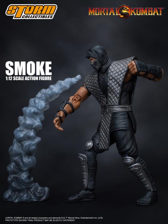 Smoke Ninja 1/12 Scale Action Figure (Mortal Kombat, Storm Collectibles) product image 3, provided for visual reference and