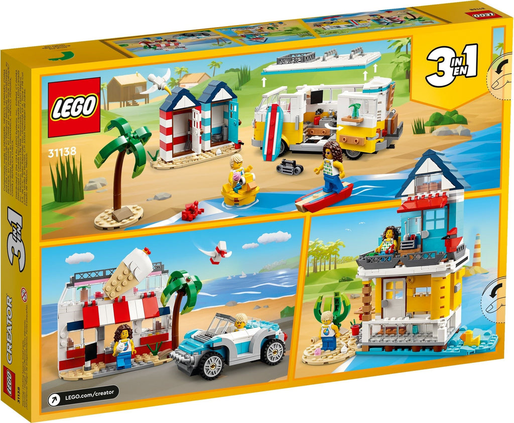31138 LEGO Creator: Beach Camper Van (Retired) (New Sealed) product image 3, provided for visual reference and product