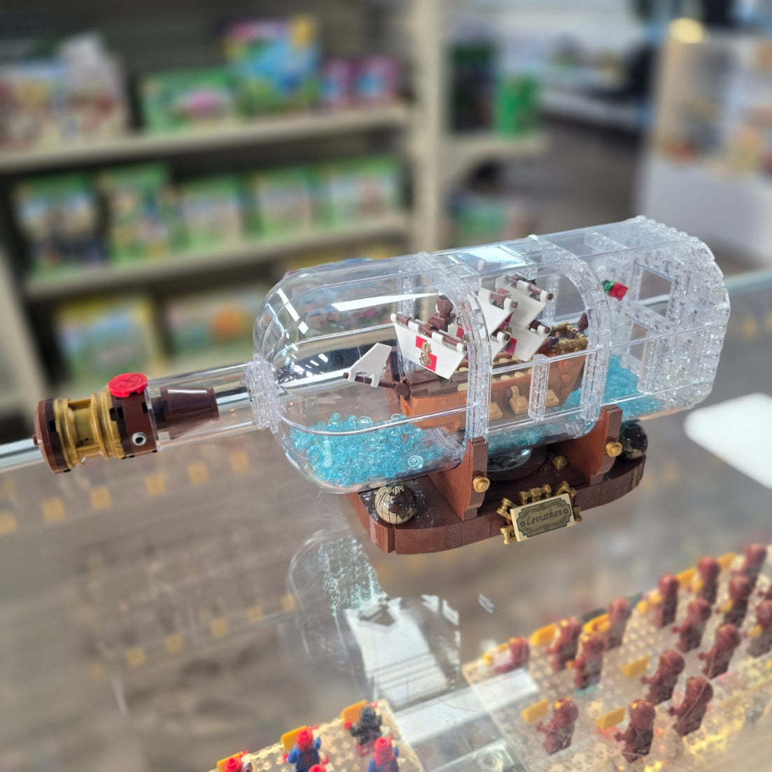 21313 Ship in a Bottle (Retired) (Previously Owned) product image 1, provided for visual reference and product detail review