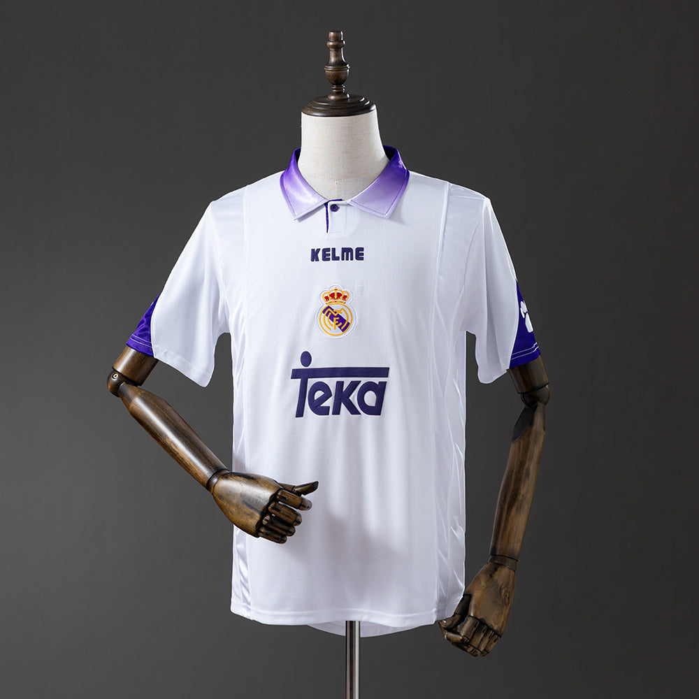 Real Madrid Jersey 1997-98 Home Retro Football Kit product image 1