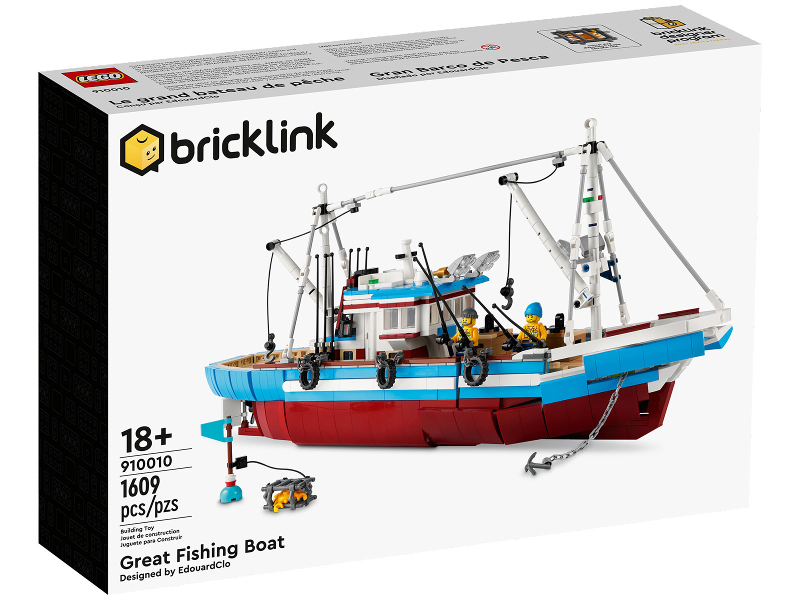 910010 Great Fishing Boat (Limited Edition) (New Sealed) product image 1, provided for visual reference and product detail