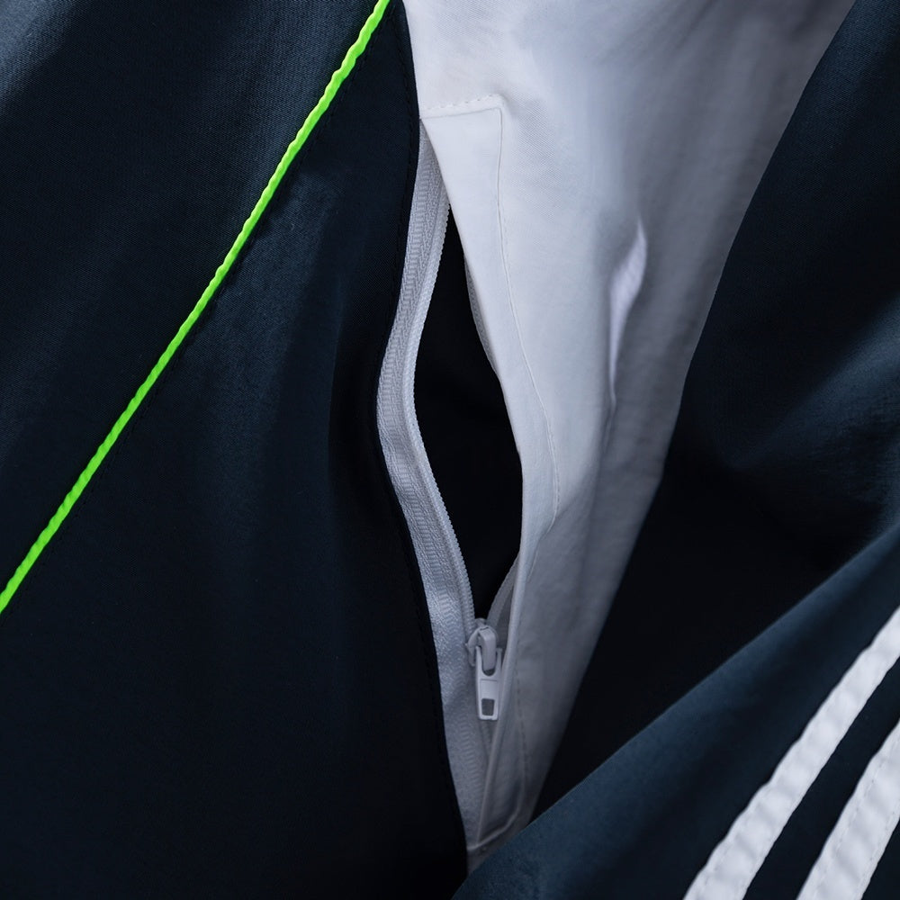Real Madrid Windbreaker 2025-26 Navy Blue & White Football product image 3