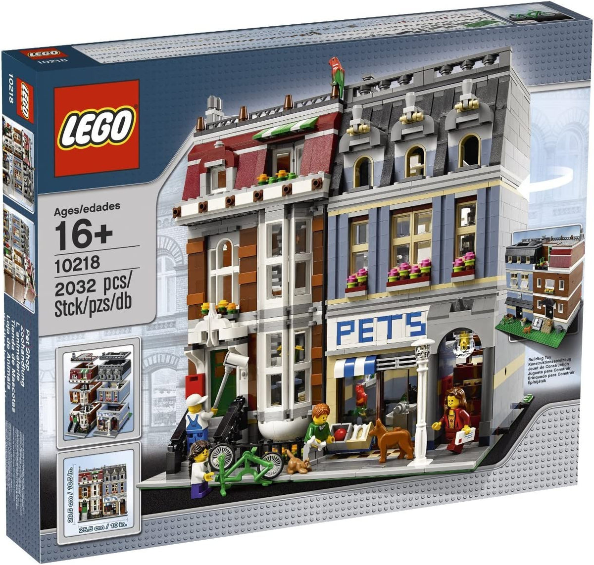 10218 LEGO Modular Creator Pet Shop (Retired) (New Sealed) product image 1, provided for visual reference and product detail