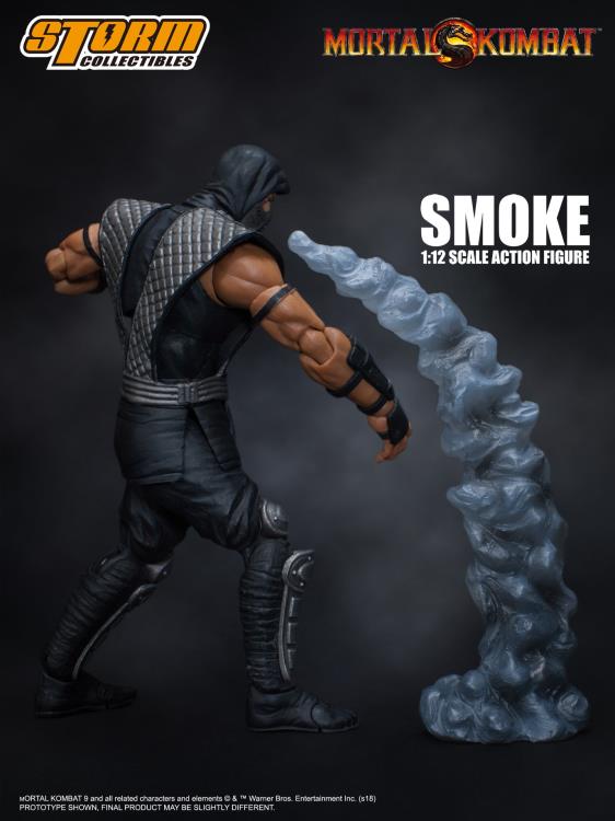 Smoke Ninja 1/12 Scale Action Figure (Mortal Kombat, Storm Collectibles) product image 4, provided for visual reference and