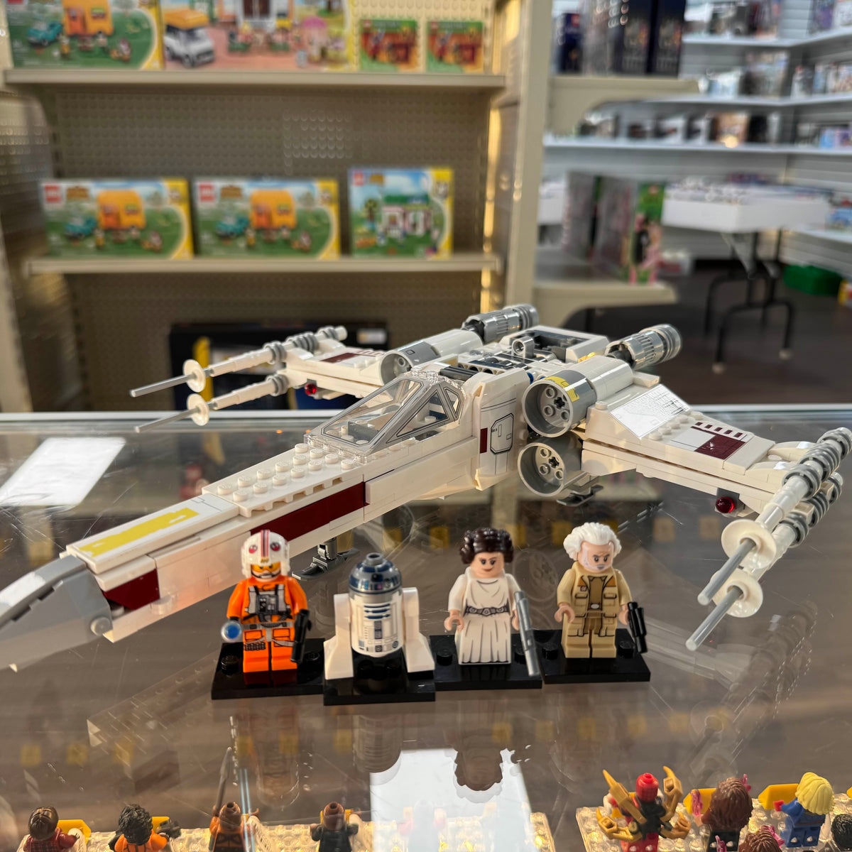 75301 Luke Skywalker's X-wing Fighter (Previously Owned) (Retired) product image 1, provided for visual reference and