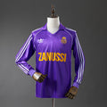 Real Madrid Jersey 1984-85 Away Retro Football Kit Long product image 1