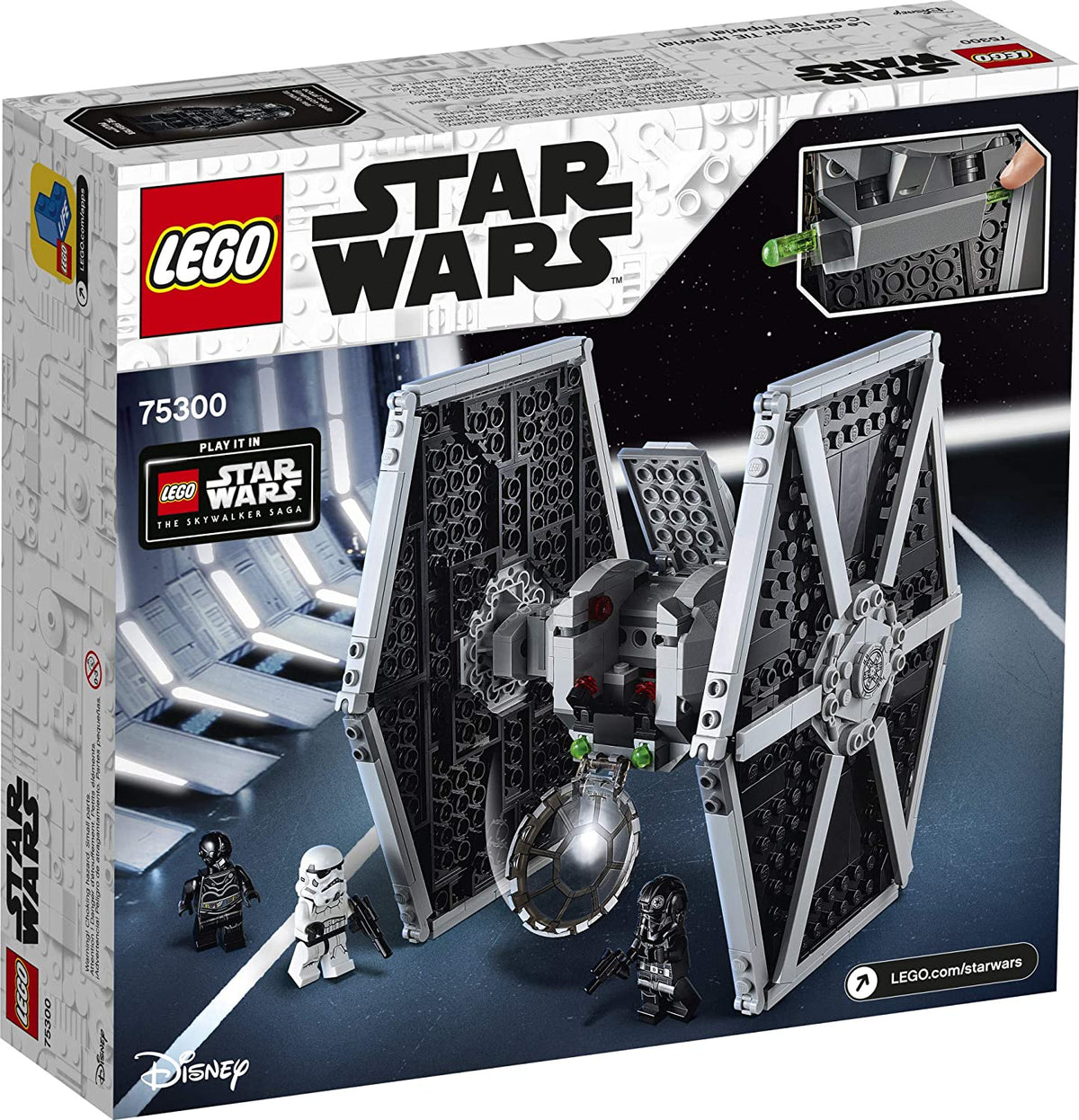 75300 LEGO Star Wars: Imperial TIE Fighter (Retired) (New Sealed) product image 2, provided for visual reference and product