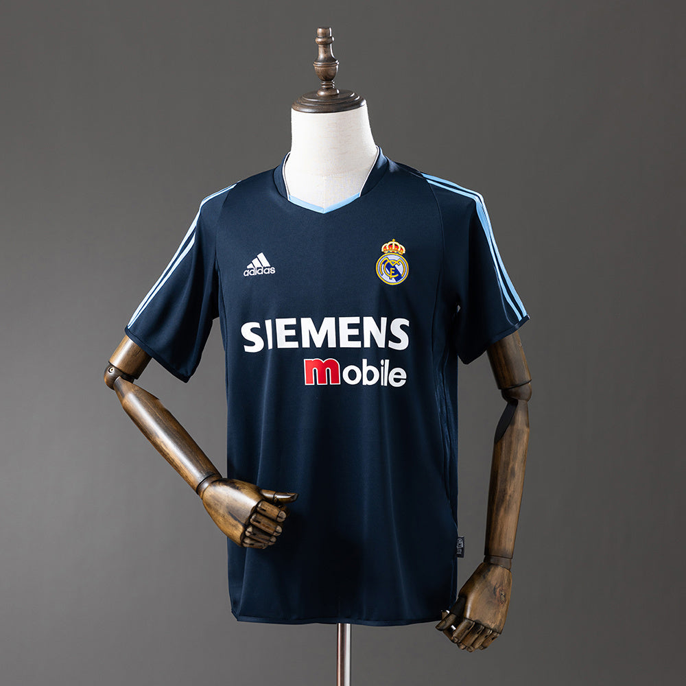 Real Madrid Jersey 2003-04 Away Retro Football Kit product image 1